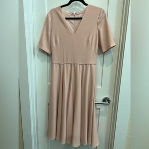 Gal Meets Glam pink blush dress, great spin/twirl